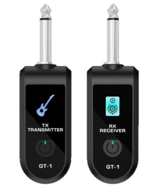GT1 Wireless  6.5MM連接 System 2.4G 無線樂器系統 (一拖一)